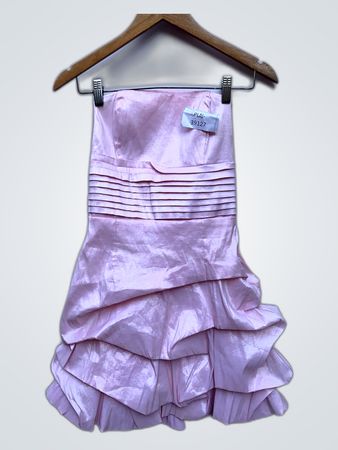 Pink Ruffled Dress