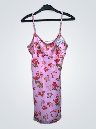 Pink Floral Dress