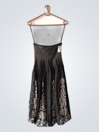 Black Floral Dress