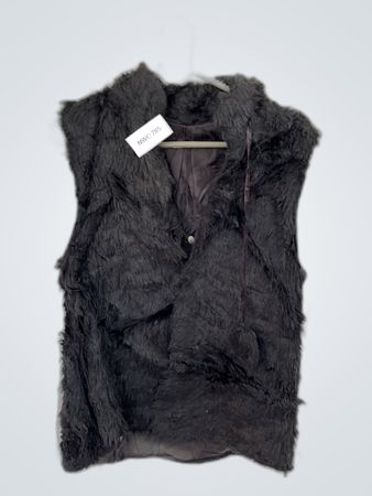 Gray Fur Vest