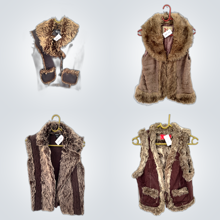 Y2K Fur Gilets Bundle