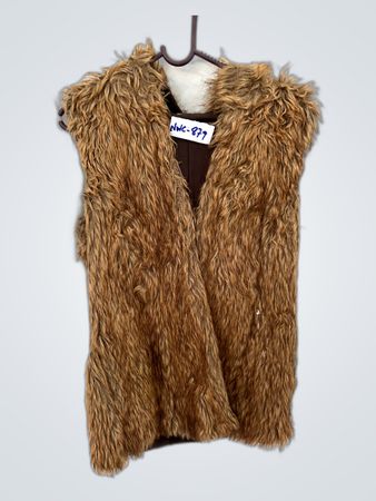 Brown Fur Vest