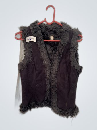 Fur Trim Vest
