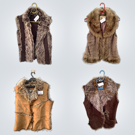 Y2K Fur Gilets Bundle