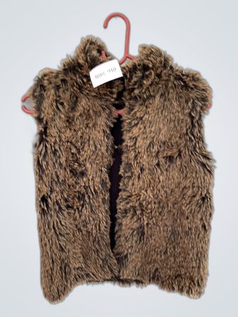 Brown Fur Vest