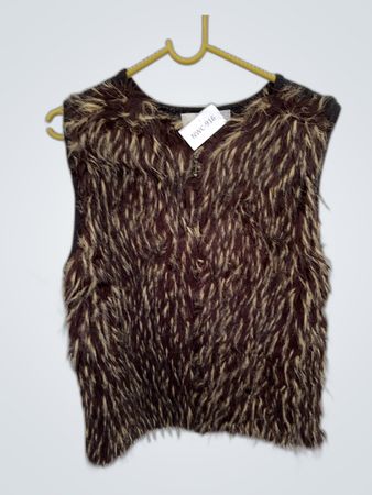 Furry Sleeveless Top