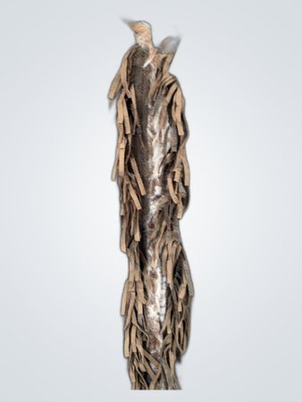 Brown Suede Fringed Vest