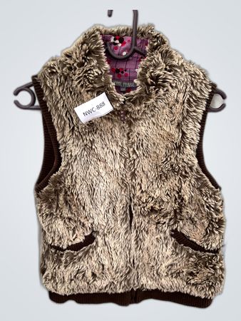 Furry Brown Vest