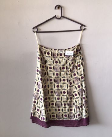 Wallis Purple Patterned Skirt