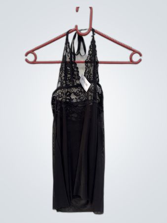 Black Lace Chemise