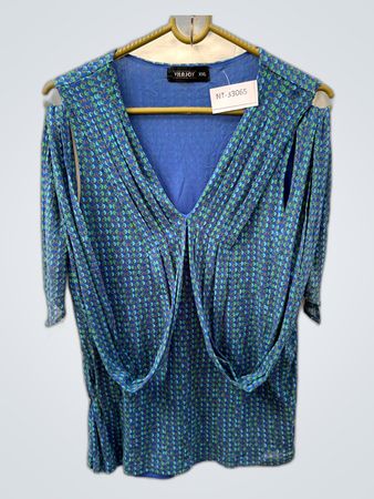 Vilajoy Printed Off-Shoulder Blouse