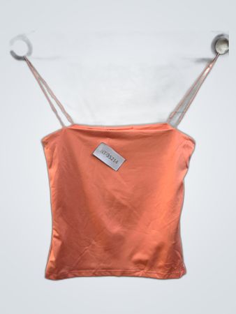 Peach-colored camisole