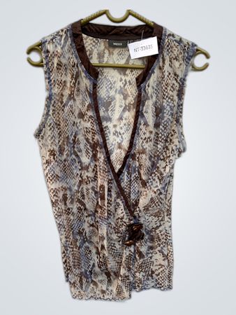 Snakeskin Pattern Dress