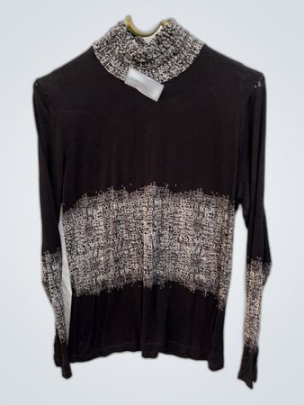 Black and Grey Sweater