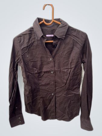 Brown Men's Dress Shirt