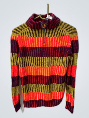 Striped Knit Sweater
