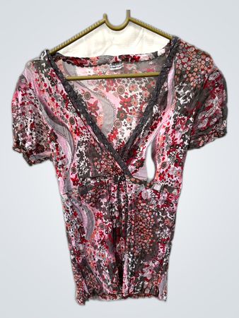 Floral Sheer Top