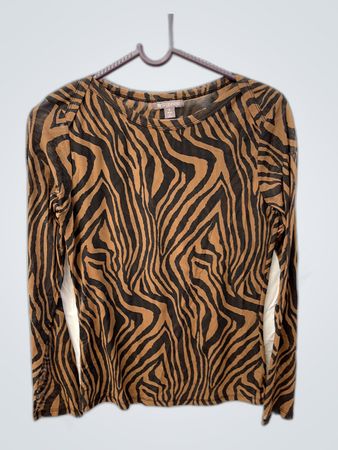 Zebra Print Top