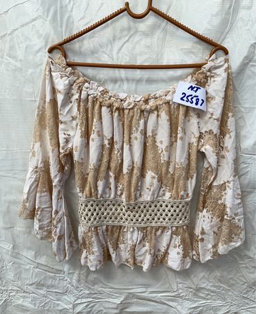 Lace Trim Blouse