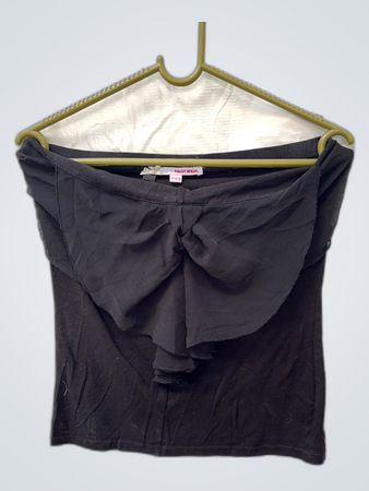 TALLY WEiJL Black Off-The-Shoulder Top