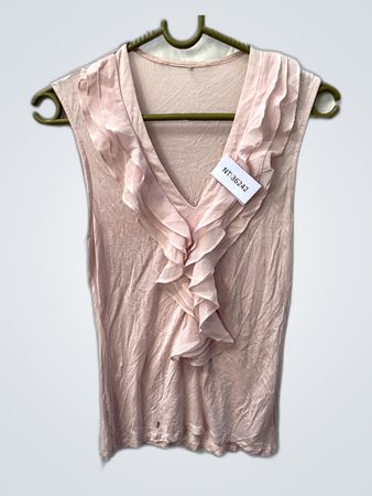 Pink Ruffled Top