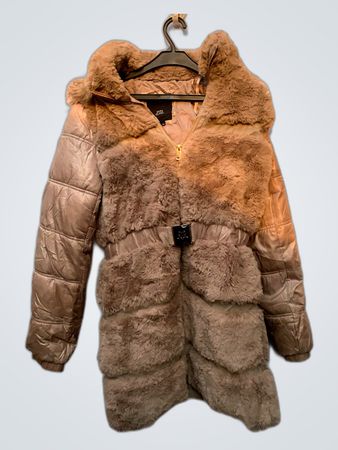 River Island Furry Parka