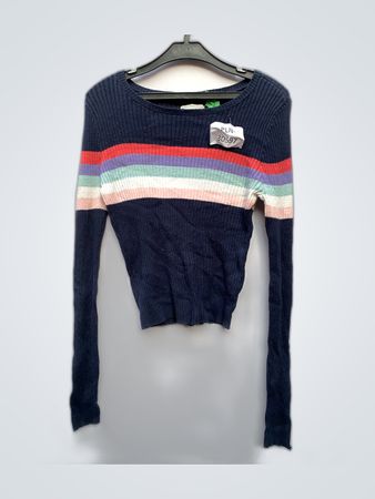 Aeropostale Striped Knit Sweater