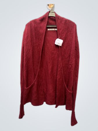 Jason Maxwell Red Knit Cardigan