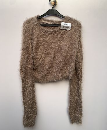 Brown Fuzzy Sweater