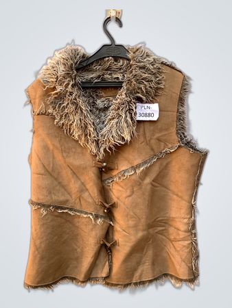 per una Faux Fur Vest