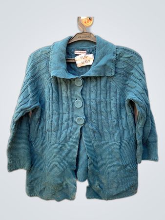 Croft & Barrow Teal Knit Sweater
