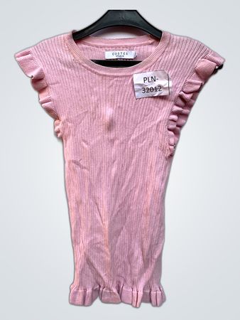 Pink Ruffled T-Shirt