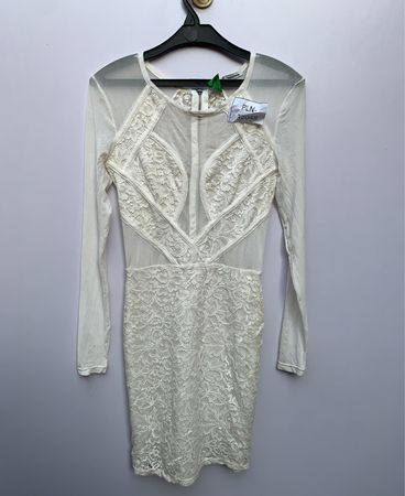 TALLY WEIJL White Lace Dress