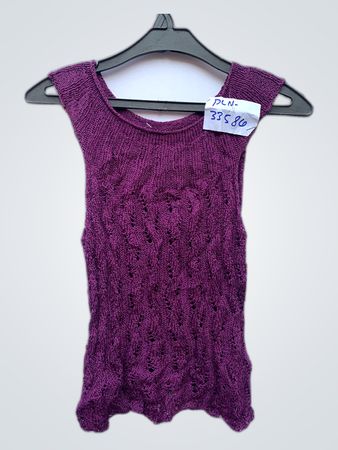Purple Knit Top
