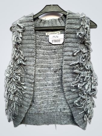 Gilet en tricot gris Clockhouse