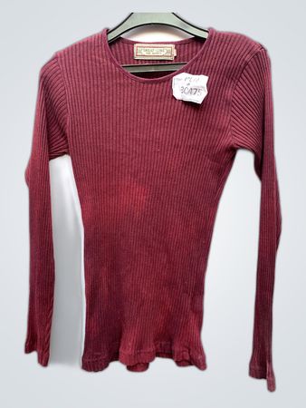 Women's Long Sleeve Ribbed Top