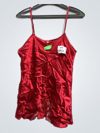 Red Satin Cami