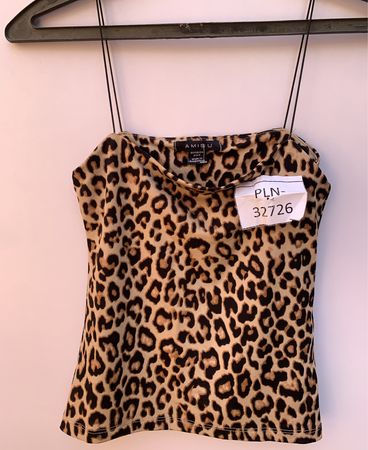 Amisu leopard print top