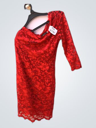 Red Lace Dress
