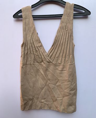 Beige Tank Top