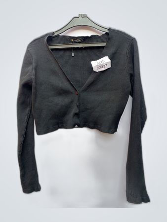 Black Knit Top