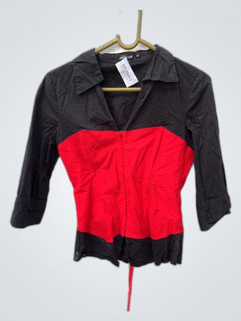 Jennifer Taylor Red and Black Corset Top