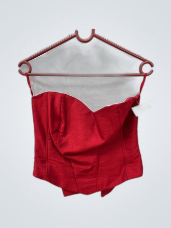 Red Corset Top
