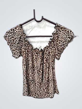 Leopard Print Blouse