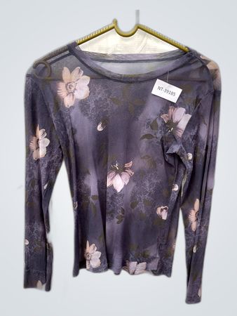 Blouse with Floral Pattern