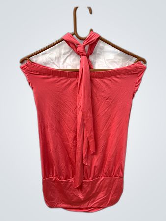 Le Chateau Pink Off-The-Shoulder Top