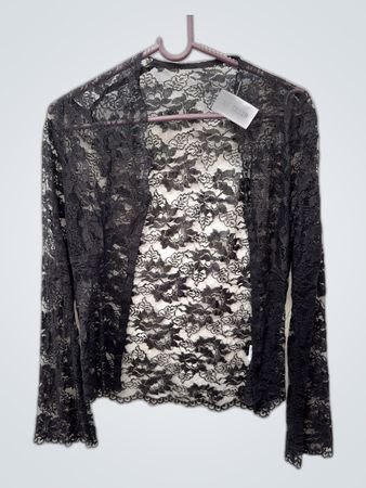 Black Lace Cardigan
