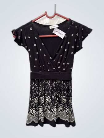 Orsay Black Floral Dress