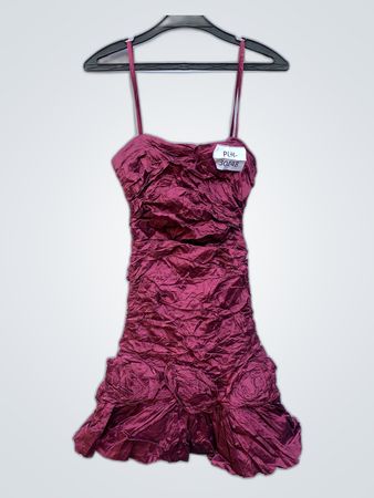 BCBGMAXAZRIA Pink Ruched Dress