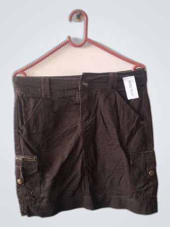 Orsay Khaki Cargo Mini Skirt
